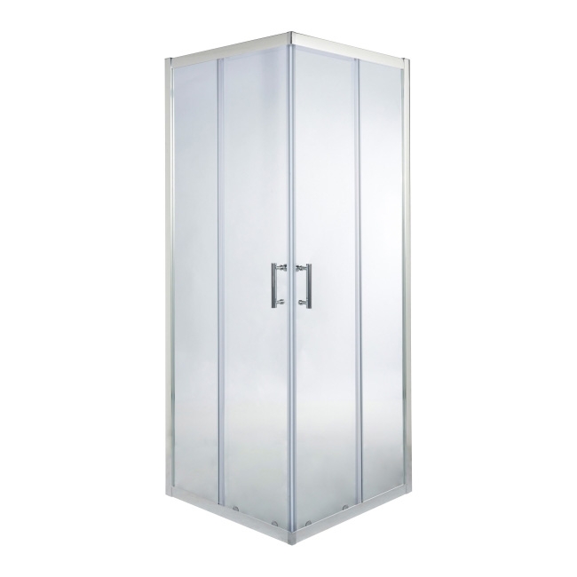 Kabina Prysznicowa Kwadratowa Onega 80 X 80 X 190 Cm Chrom