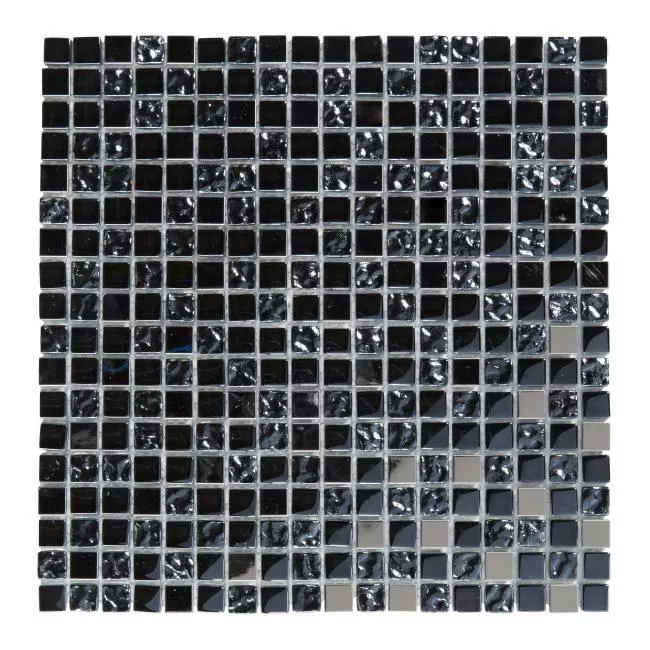 Mozaika Milaino Colours 30 X 30 Cm Black Plytki Scienne Castorama