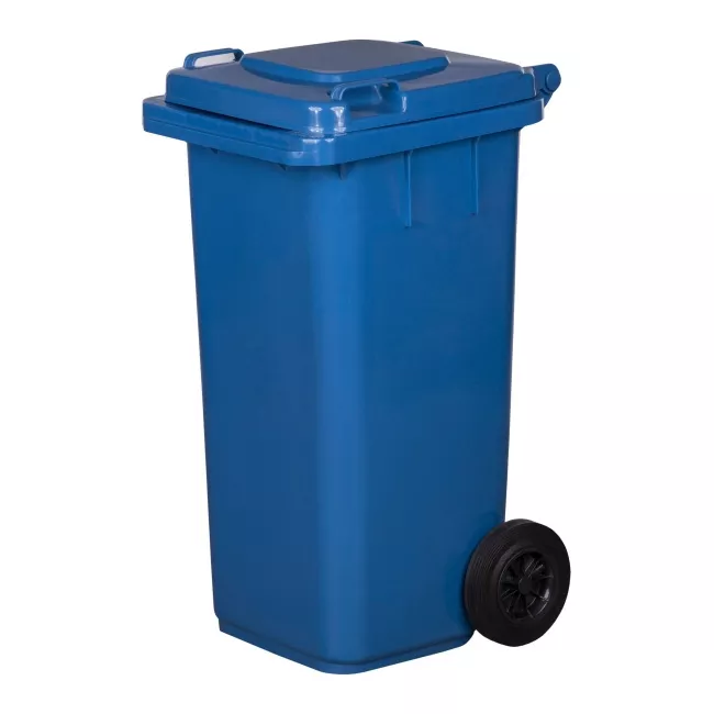 Pojemnik Do Segregacji Odpadow 120 L Niebieski Pojemniki Na Odpady Castorama