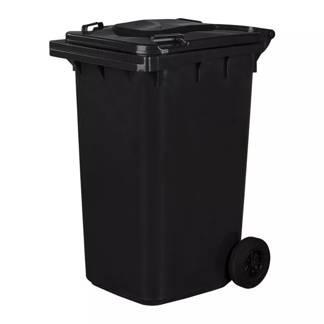 Pojemnik Do Segregacji Odpadow 240 L Czarny Pojemniki Na Odpady Castorama