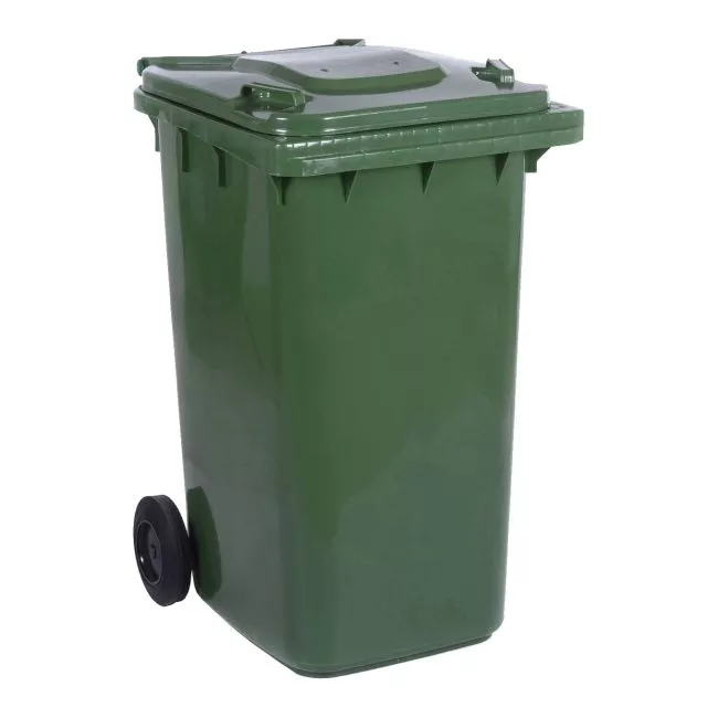 Pojemnik Do Segregacji Odpadow 240 L Zielony Pojemniki Na Odpady Castorama