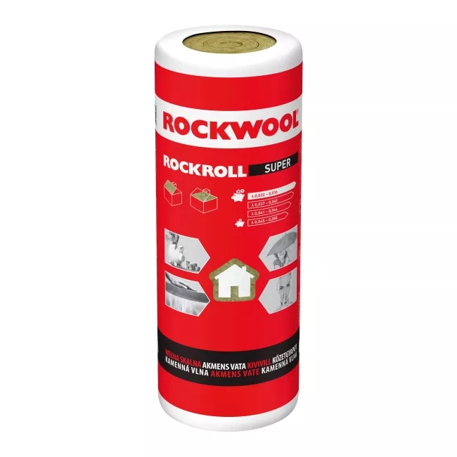 Welna Rockwool Rockroll Super 150 Mm 3 5 M2 Izolacja Stropow I Poddaszy Castorama
