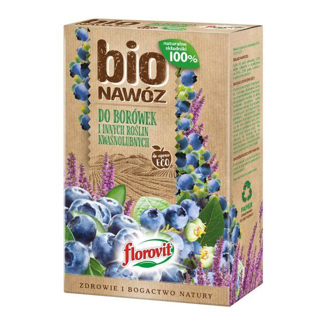 Bionawóz do borówek Florovit 1 1 l Do drzew i krzewów owocowych