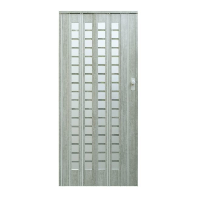 Drzwi Harmonijkowe Natura 015 B01 86 61 Beton Drzwi Harmonijkowe