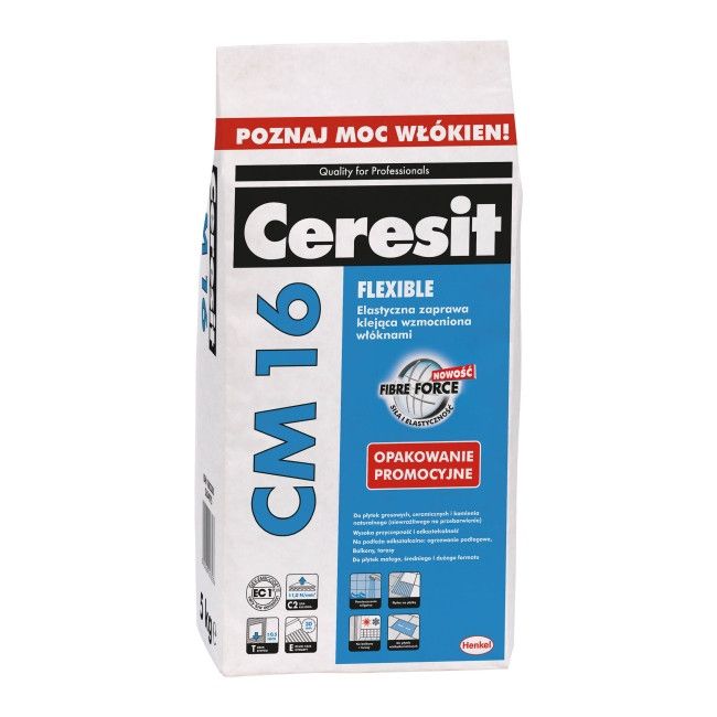 Elastyczna Zaprawa Klejaca Ceresit Cm 16 Flexible 5 Kg Kleje I