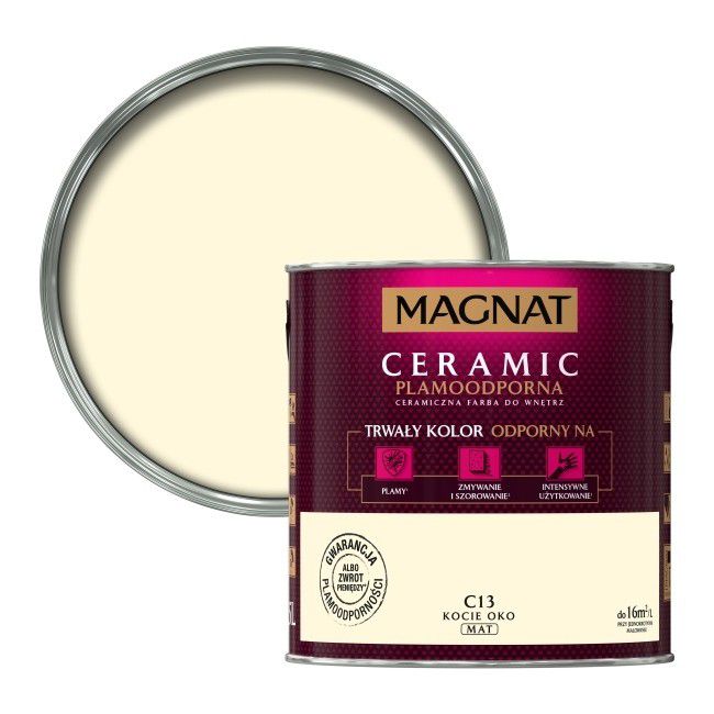 Farba Magnat Ceramic Kocie Oko 2 5 L Farby Kolorowe Castorama