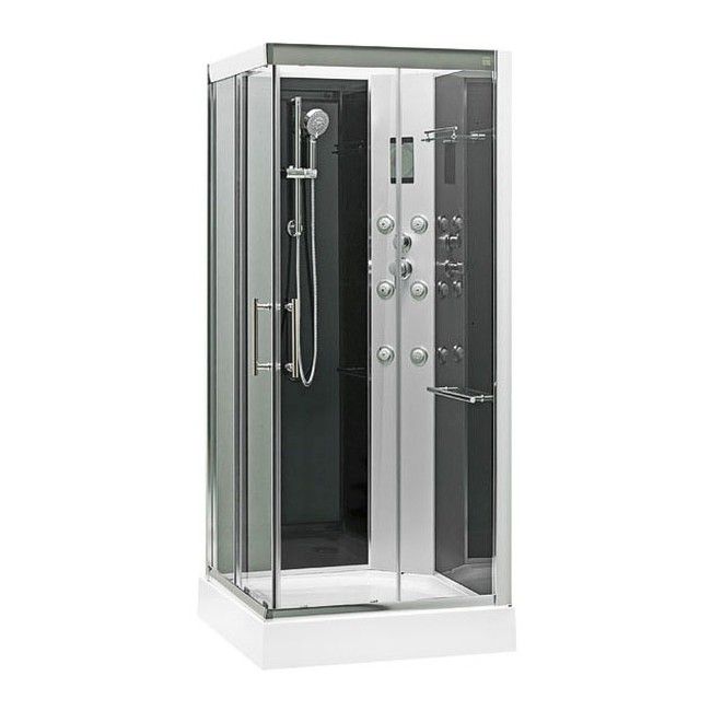 Kabina Prysznicowa Z Hydromasażem Cookelewis Aurea 90 X 90 X 218 Cm
