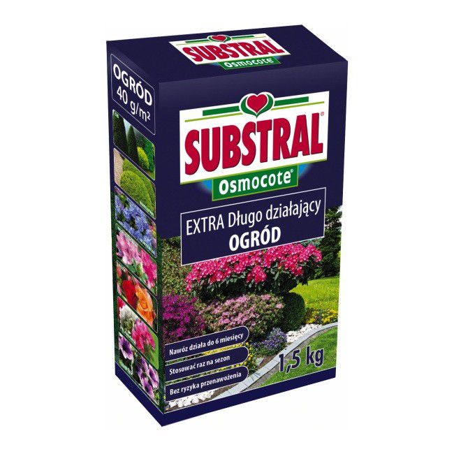Nawóz do roślin ogrodowych Substral Osmocote 1,5 kg Do roślin