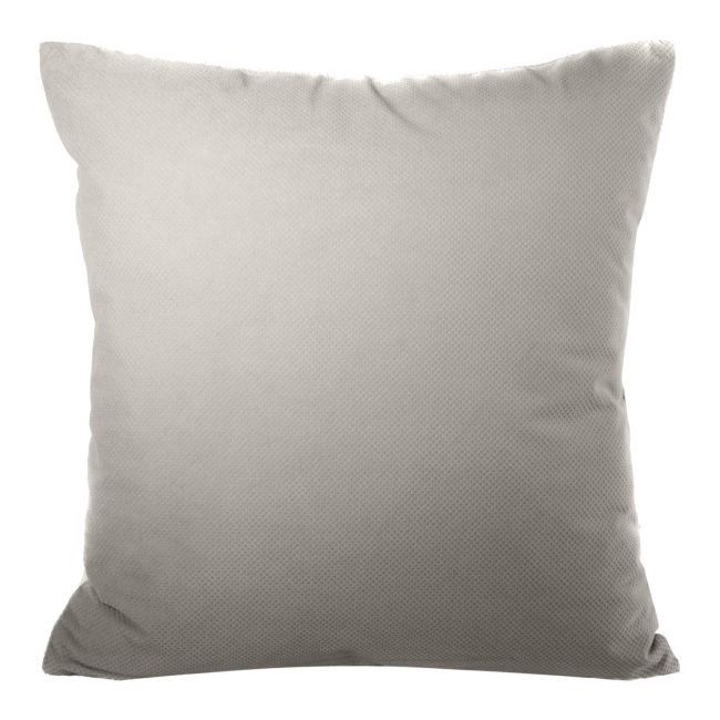 Poduszka Eurofirany Milo 45 x 45 cm srebrna Poduszki Castorama