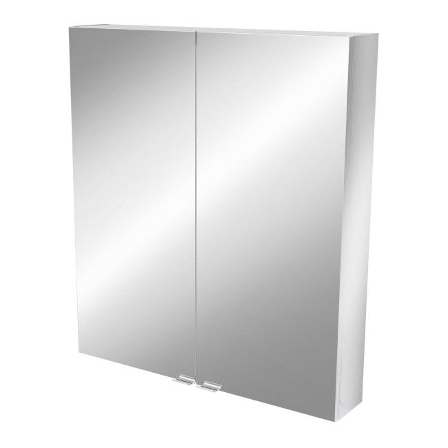 Szafka Cookelewis Imandra Z Lustrem 80 X 90 X 15 Cm Lustrzane