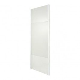 Drzwi Prysznicowe Wahadlowe Onega 80 Cm Bialy Wzor Scianki I
