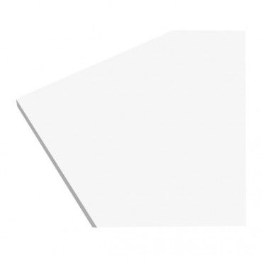 Blat laminowany GoodHome Berberis 62 x 3,8 x 300 cm biały połysk