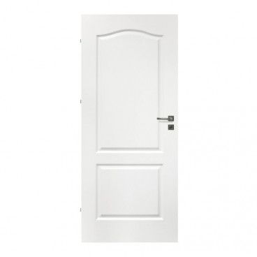 Drzwi pełne Archi 60 lewe białe lakierowane
