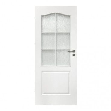 Drzwi pokojowe Archi 70 lewe białe lakierowane
