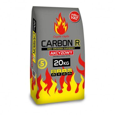 Ekogroszek Carbon R akcyzowy 26 MJ/kg 20 kg