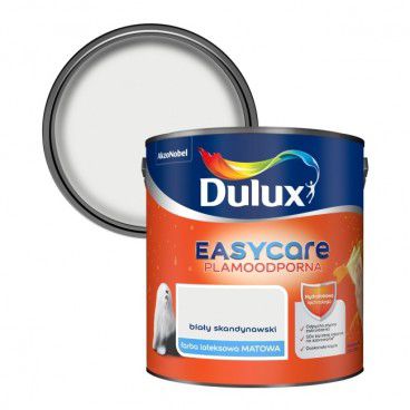 Farba Dulux EasyCare biały skandynawski 2,5 l