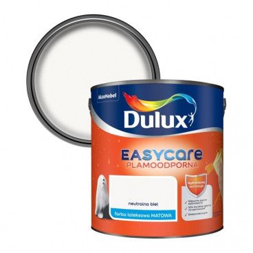 Farba Dulux EasyCare neutralna biel 2,5 l