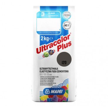 Fuga elastyczna Mapei Ultracolor Plus 120 czarna 2 kg