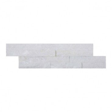 Kamień Quartz 10 x 35 cm biały 0,385 m2