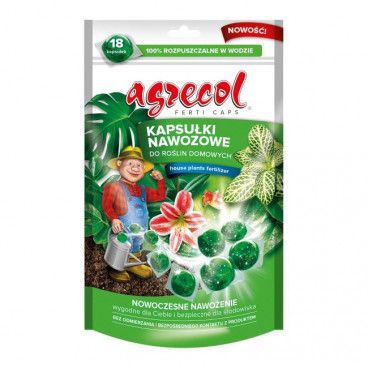 Kapsułki nawozowe do roślin domowych Agrecol 70 g