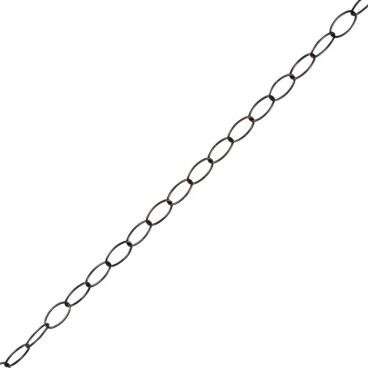 Łańcuch dekoracyjny Diall kwadratowy 2,8 mm x 1,5 m czarny
