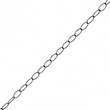 Łańcuch dekoracyjny Diall kwadratowy 2 mm x 1,5 m czarny