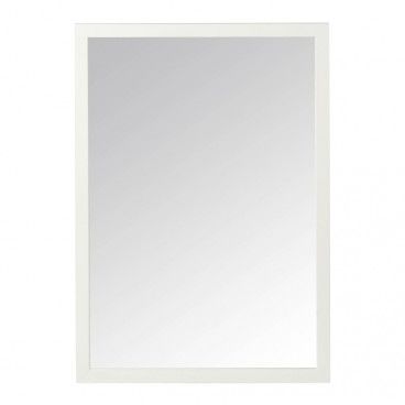 Lustro prostokątne GoodHome Perma 100 x 70 cm w ramie białe