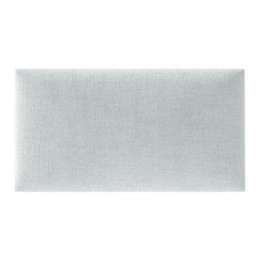 Panel ścienny tapicerowany Stegu Mollis prostokąt 30 x 15 cm srebrny
