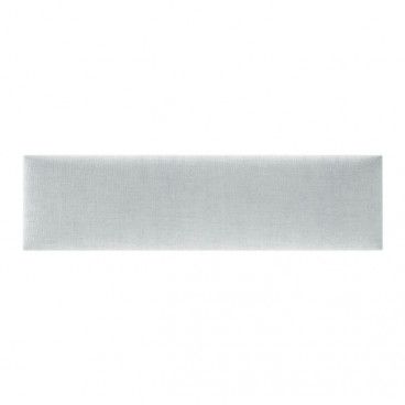 Panel ścienny tapicerowany Stegu Mollis prostokąt 60 x 15 cm srebrny