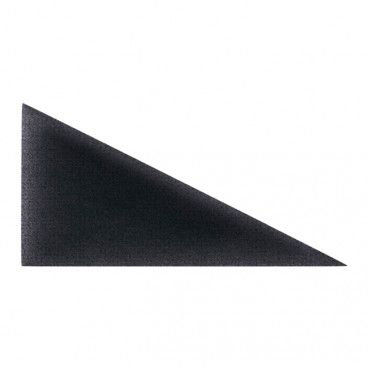 Panel ścienny tapicerowany Stegu Mollis trójkąty 15 x 30 cm czarny L 2 szt.