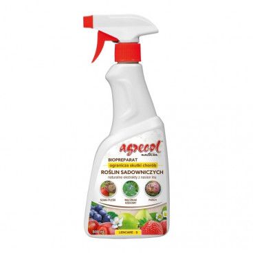 Preparat Agrecol Lencare-s ograniczający skutki chorób na roślinach sadowniczych 0,5 l