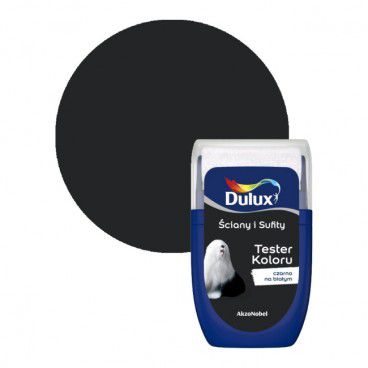 Tester farby Dulux Ściany i Sufity czarno na białym 0,03 l