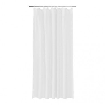 Zasłonka prysznicowa GoodHome Koros 180 x 200 cm biała