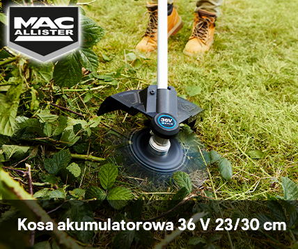Kosa akumulatorowa 36 V 23/30 cm