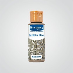 Pozłota Starwax decoupage białe złoto