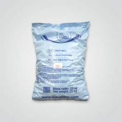 Sól do zmiękczaczy Aquafilter w tabletkach 25 kg