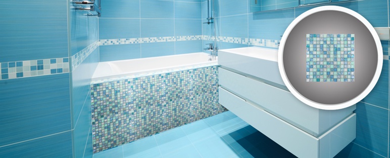 Mozaika Colours Romilly Blue 30,5 x 30,5 cm
