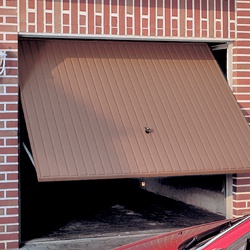 Brama garażowa uchylna GSL 2500 x 2125 mm brązowa