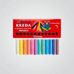 Kreda typ M 12 szt. kolorowa