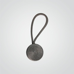 Upinacz rozeta magnes tekstylny taupe