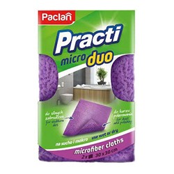 Ścierki z microfibry Paclan duo 2 szt.