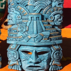 azteckie wnętrze