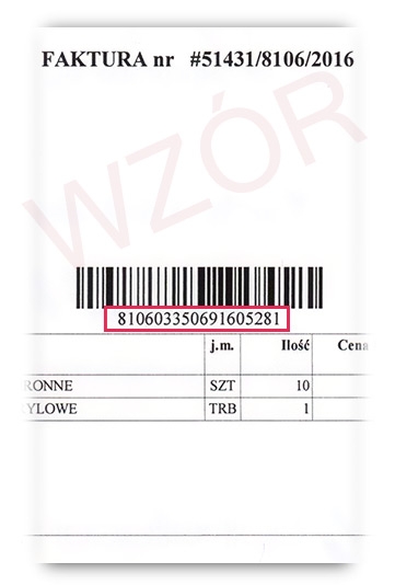 wzór faktury